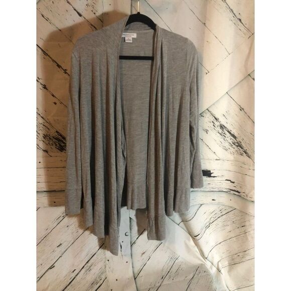 Liz Claiborne Sweaters - Liz claibourne gray large L Cardigan